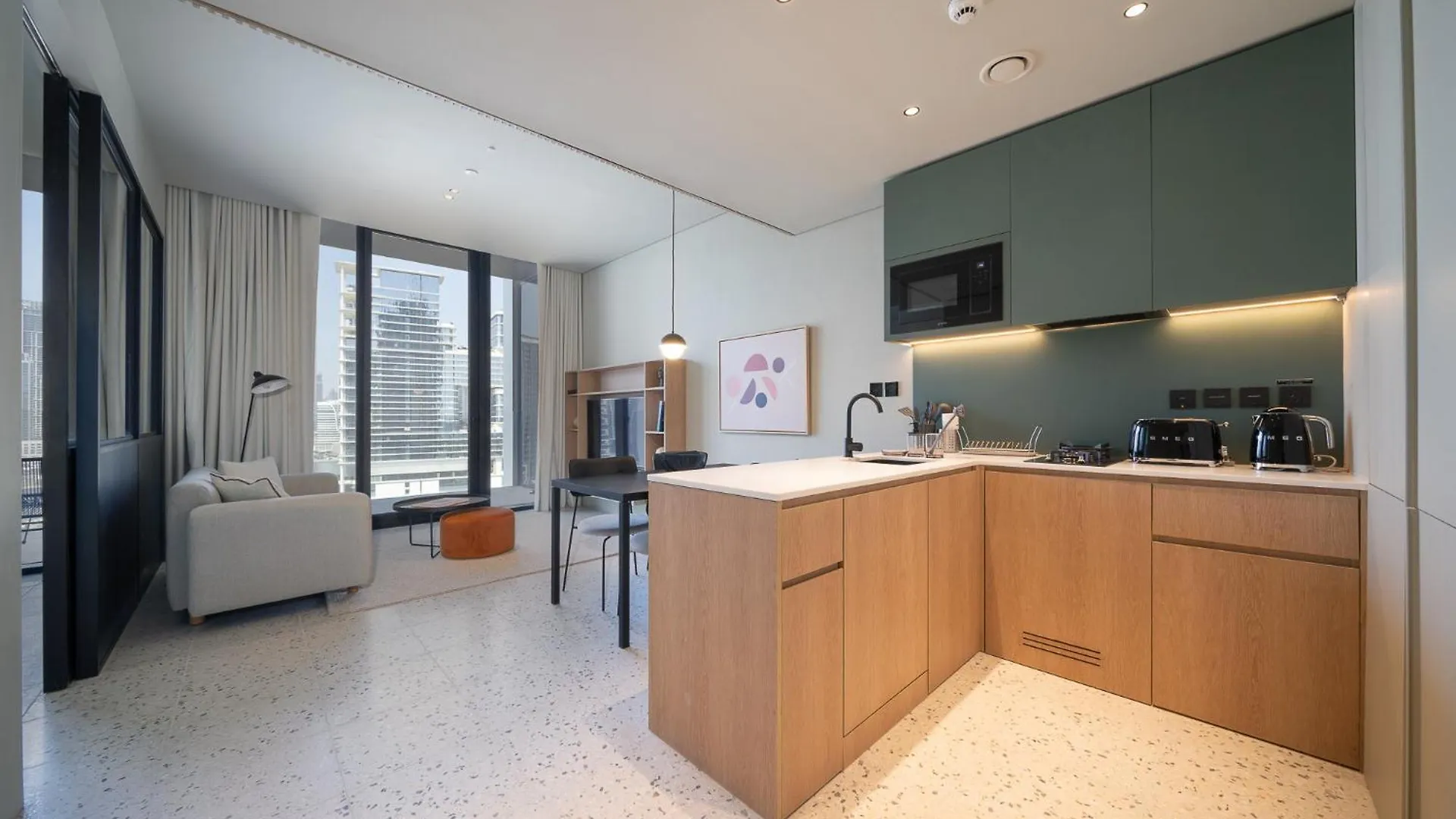 Apartment Alh Vacay - 1 Bedroom Near Downtown Dubai